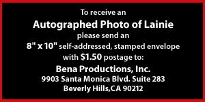 Lainie Kazan - autographed photo