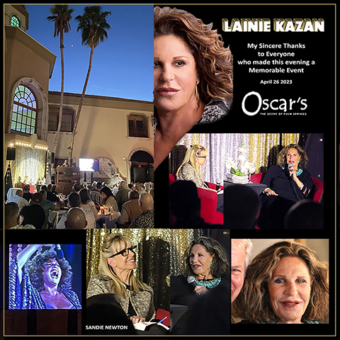 Lainie Kazan at Oscar's Palm Springs