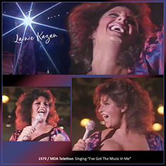 Lainie Kazan singing I've Got The Music In Me