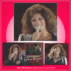 Lainie Kazan singing Come in from the Rain