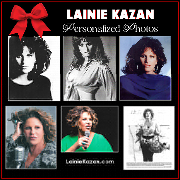 Lainie Kazan personalized photos. Click to view and shop